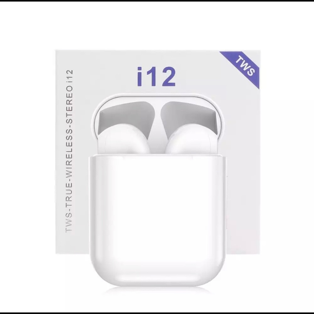 Earbuds i12 TWS True Wireless-Stereo i12 BNIB